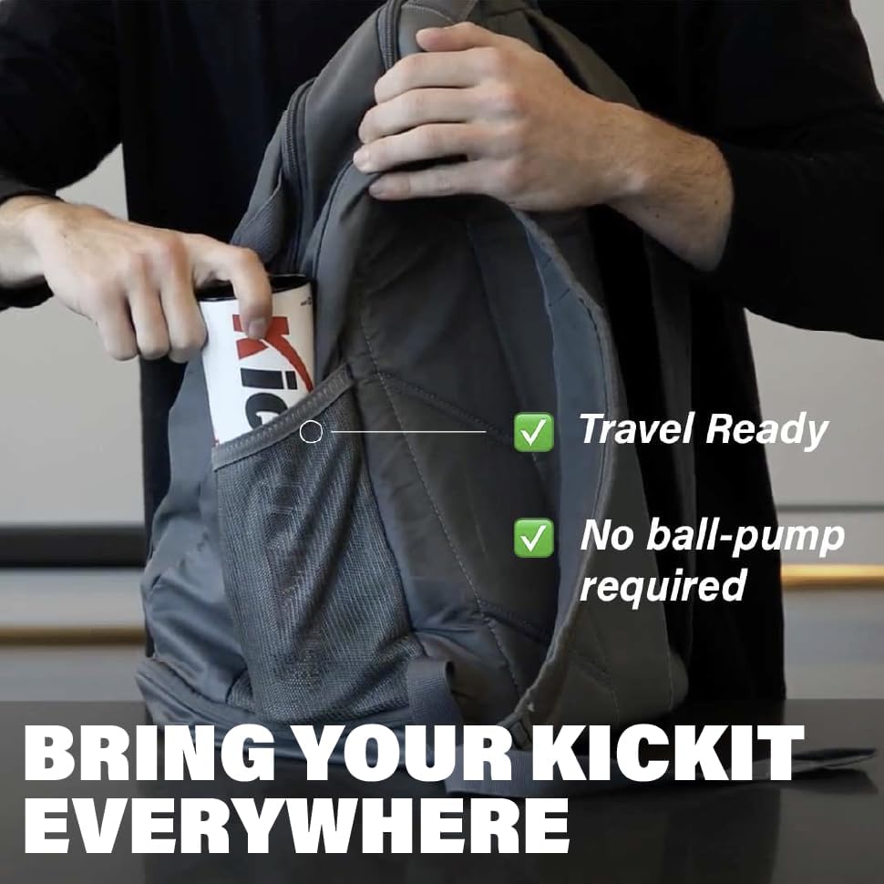 Kickit Der originale Birdie-Fussballtrainer, zum Spielen im Freien, drinnen oder im Hinterhof, am St