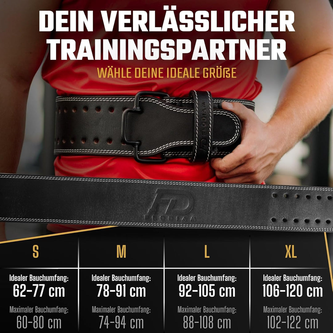 Profi Gewichthebergürtel Quick Power Design Herren & Damen [Quick Claw] Schnellverschluss Gym Liftin