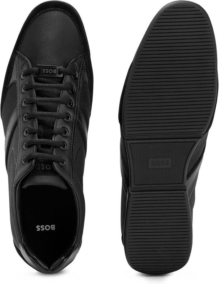 BOSS Herren Saturn Mx A Sneaker 39 EU 001 Black, 39 EU 001 Black