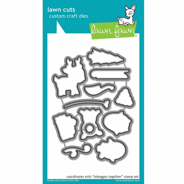 Lawn Cuts Custom Craft Die-Toboggan Together