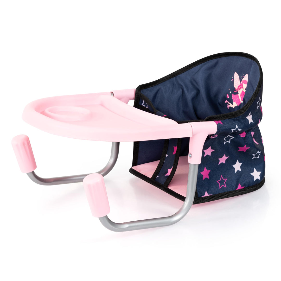 Bayer Design 65916AA Puppentischsitz, Sitz für Puppen mit intergiertem Tablett, für Puppen bis 46 cm