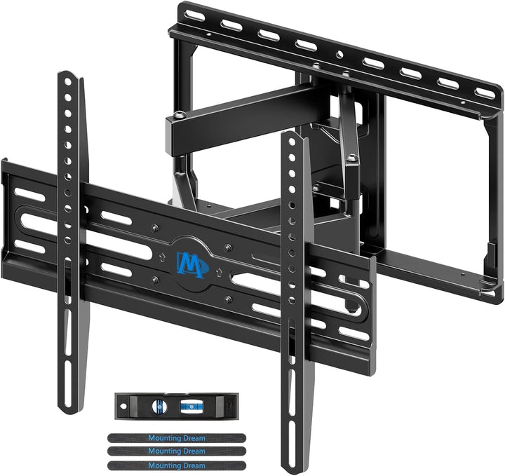 Mounting Dream TV Wandhalterung Schwenkbar Neigbar Fernseher Wandhalterung Doppel Arm Halterung für