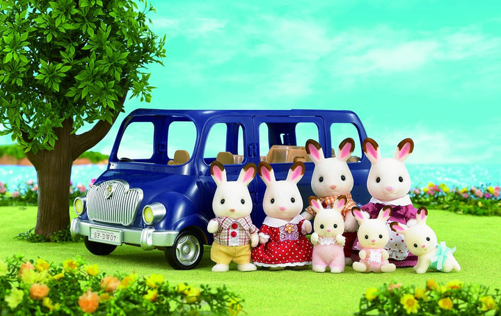 Sylvanian Families 5274 Familien-Siebensitzer - Puppenhaus Auto Spielset