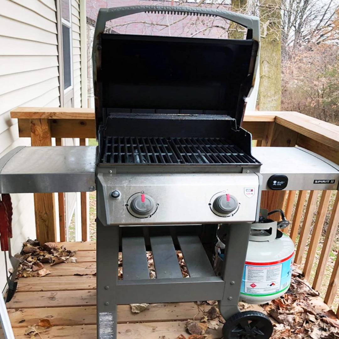 7637 Grillroste und Grillplatte für Weber Spirit I &amp; II 200 Serie - E210 E220 S210 S220 mit Frontste