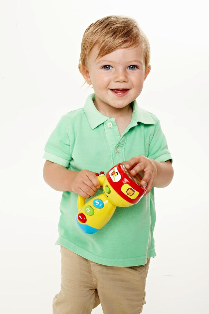 Vtech Baby 80-124004 - Fröhliche Taschenlampe Mehrfarbig, Mehrfarbig