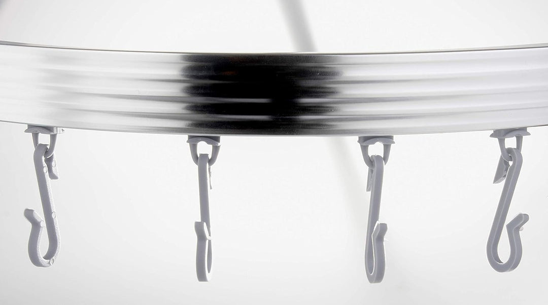 RIDDER 52000 Duschvorhangschiene, Duschvorhangstange, ca. 90 x 90 cm, Aluminium, poliert 90x90 cm Ch
