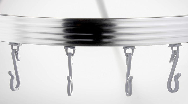 RIDDER 52000 Duschvorhangschiene, Duschvorhangstange, ca. 90 x 90 cm, Aluminium, poliert 90x90 cm Ch