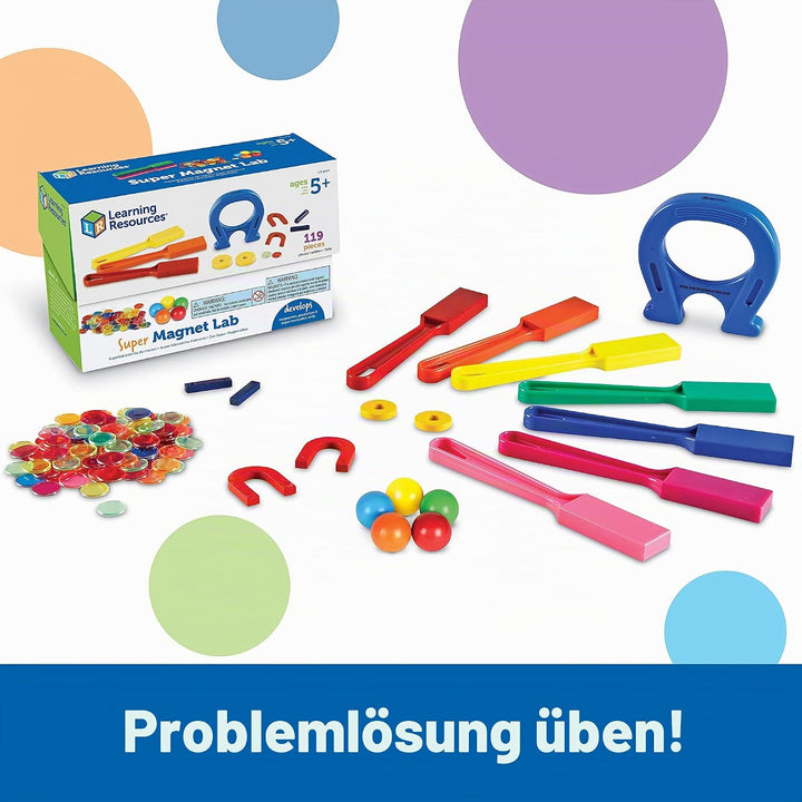 Learning Resources Super Magnet-Experimentierset 1, 1