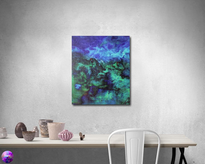 Original Gemälde Abstrakte Malerei Unikat - Strukturgemälde Acrylgemälde Moderne Kunst Wandkunst Hom