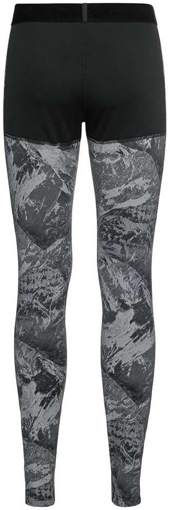 Odlo Herren Leggings Bl Bottom Long Whistler Eco L Schwarz, L Schwarz