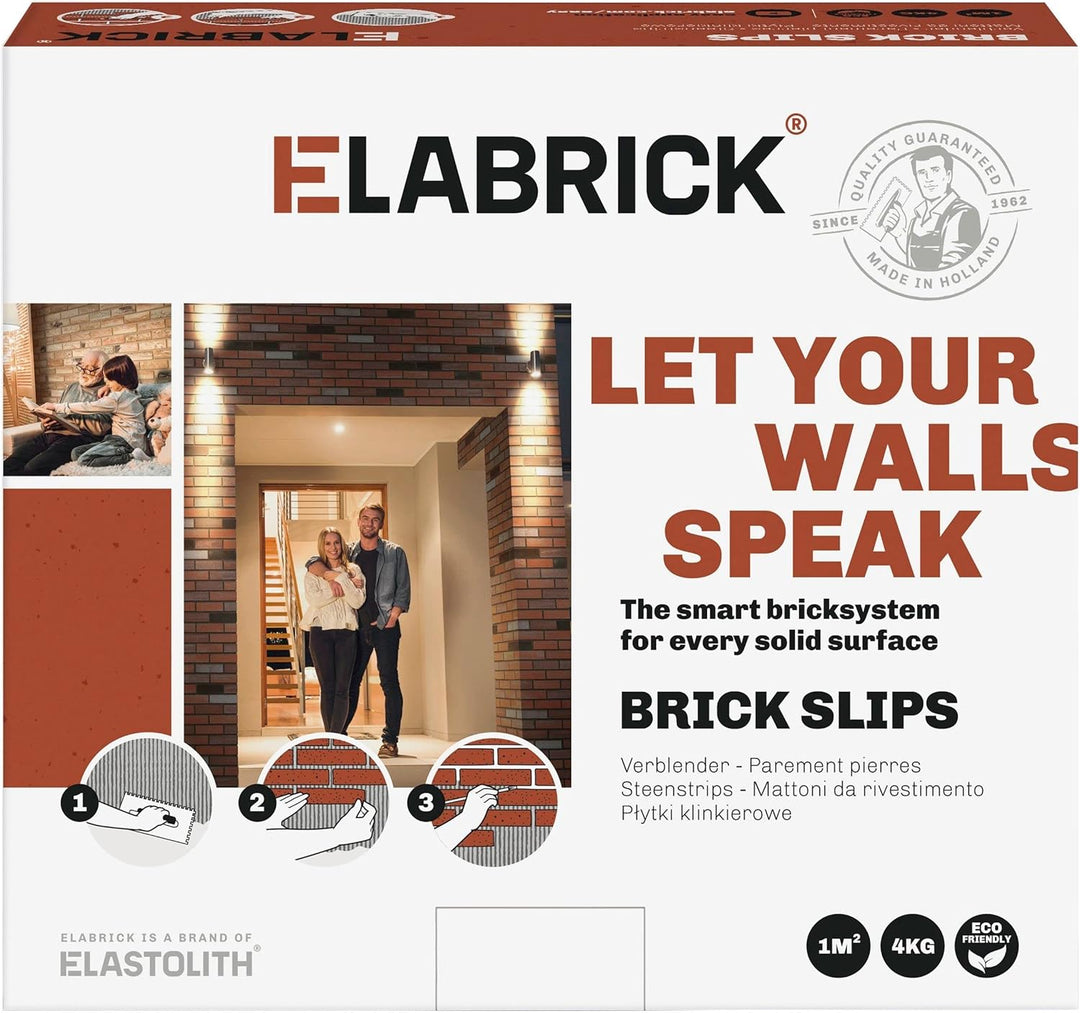 ELASTOLITH 99288 Flexibler Verblendziegel, Murcia GELB, 50x210mm Murcia Gelb 50x210mm Innenbereich u