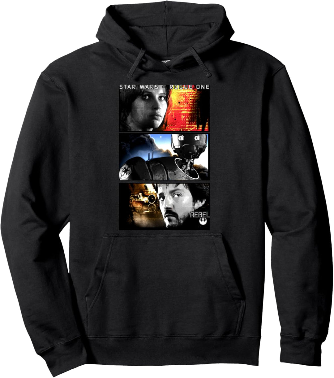 Star Wars Rogue One Rebel Hero Panels Pullover Hoodie