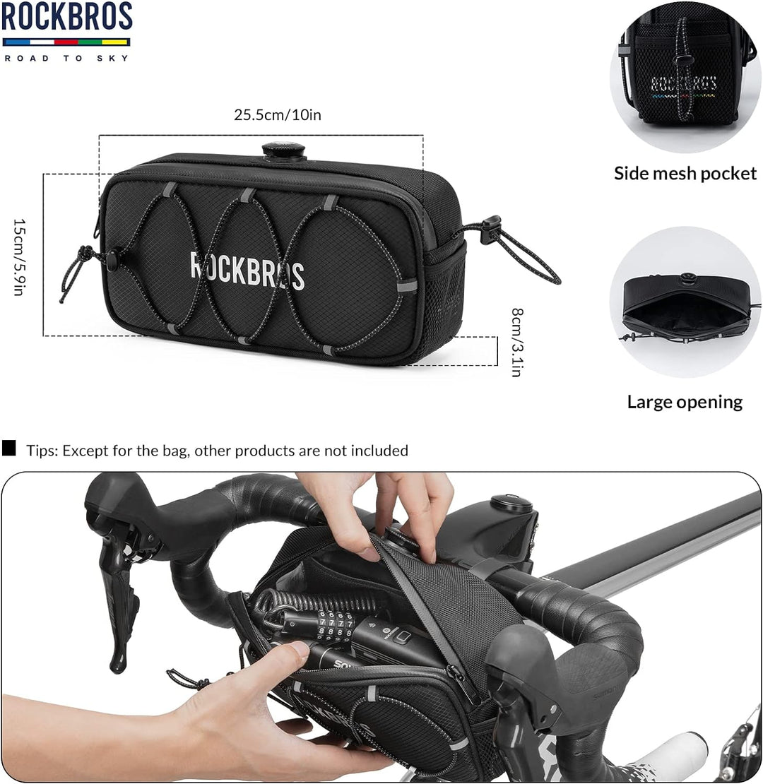 ROCKBROS Road-to-Sky Lenkertasche Fahrrad Tasche Selbstentworfene Fahrradtasche Wasserabweisende Ref