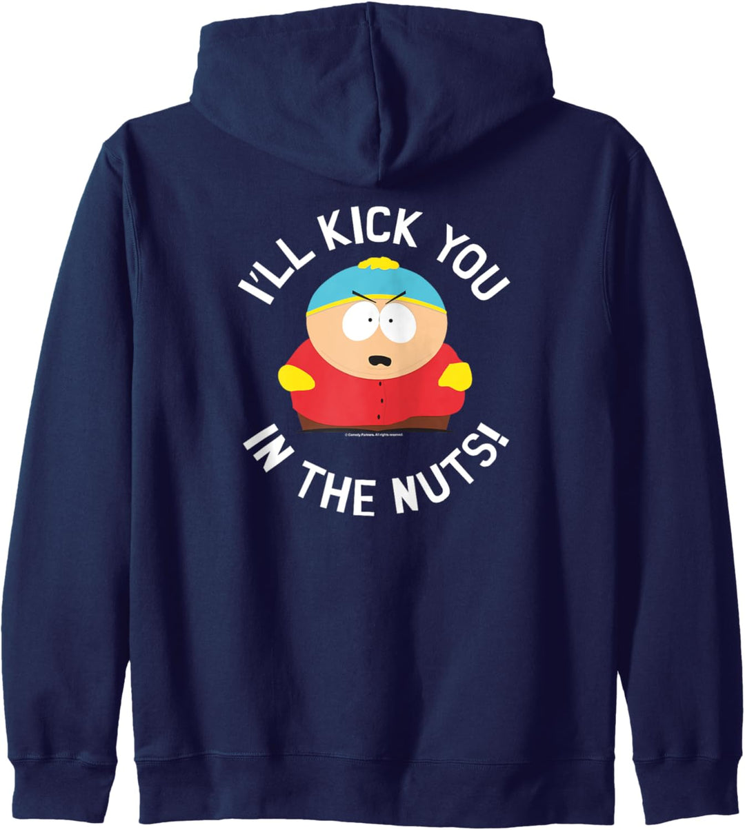 South Park Cartman Kick You in the Nuts Kapuzenjacke