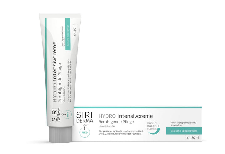 SIRIDERMA Aufbau-Pflegecreme PLUS| Creme für juckende und gereizte Haut bei Neurodermitis und Psoria