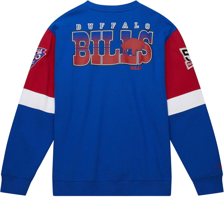 Mitchell & Ness NFL All Over Sweatshirt 3.0 - Herren, Frauen, Kinder, Unisex, Frühling, Sommer, Herb