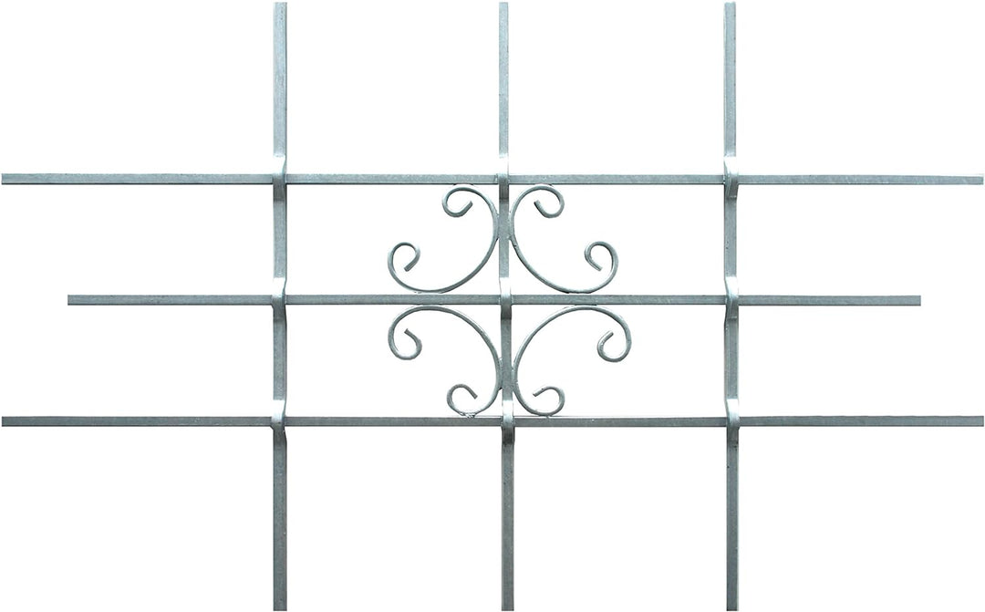 Fenstergitter Luna 1140 x 690 mm feuerverzinkt Einbruchsschutz
