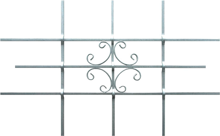 Fenstergitter Luna 1140 x 690 mm feuerverzinkt Einbruchsschutz