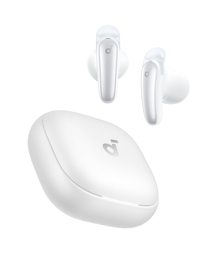 soundcore Liberty Buds by Anker, Semi-In-Ear Design, abnehmbare Ohrflügel, Adaptives Noise Cancellin