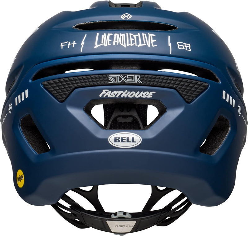 BELL Herren Sixer MIPS Helm M Mt/Gls Blue/White Fasthouse, M Mt/Gls Blue/White Fasthouse