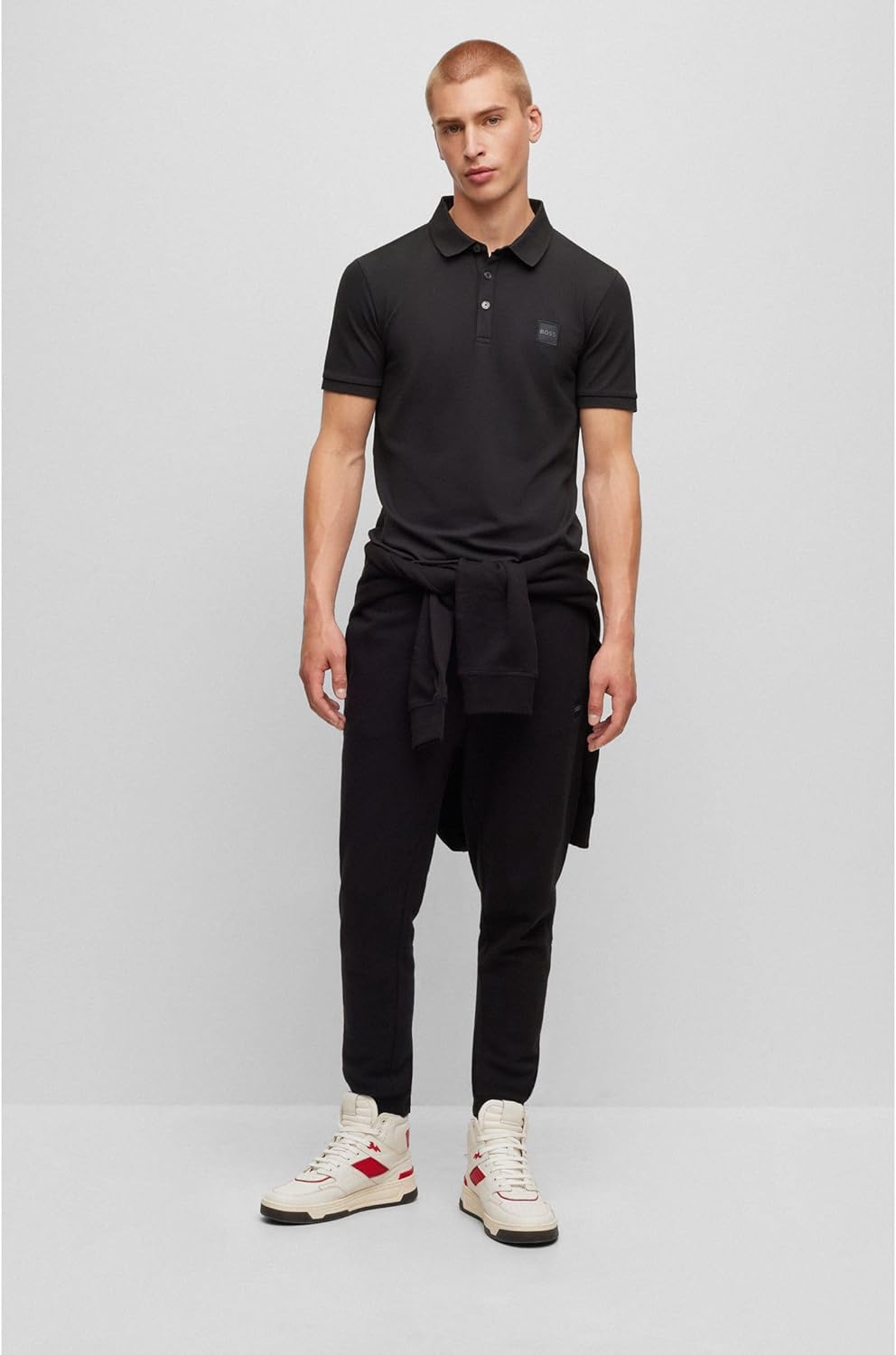 BOSS Herren Passenger Polohemd (1er Pack) M Black1, M Black1
