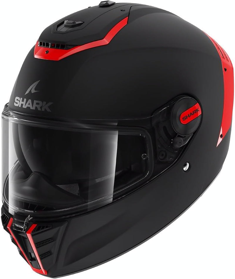 Shark Spartan RS Blank SP Integralhelm (schwarzmatt/rot), XL (61)