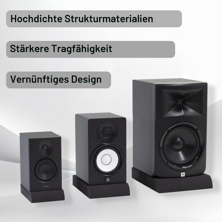 2PCS 20x28x4.2 cm Speaker Sound Insulation Mat Soundproofing Mat Acoustic Foam Board Sponge Sound Ab