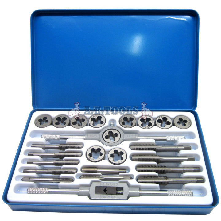 UNF (AF) und Zurückgreifen auf UNC und Sterben 24pc Imperial mit Gehäuse aus Metall, TE104