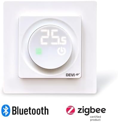 Set Devireg Display Connect Thermostat + Devi Connect Zigbee 140F1162 140F1166