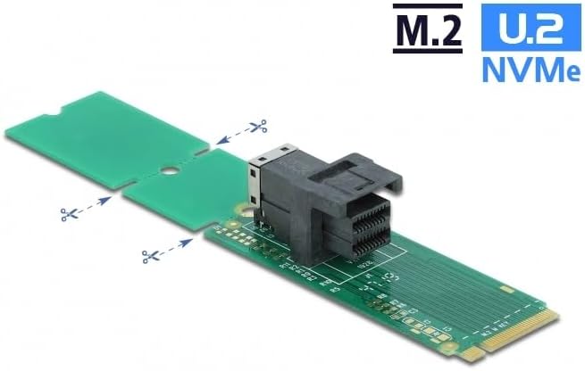 Delock Adapter M.2 Key M zu SFF-8643 NVMe 22110/2280 / 2260