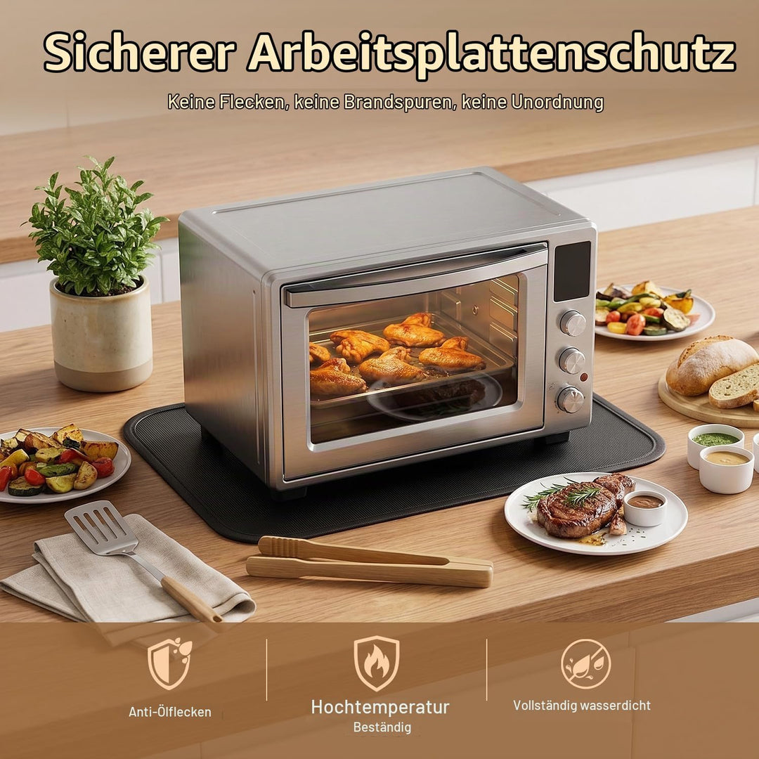 2 Stück Feuerfeste Unterlage Hitzebeständige