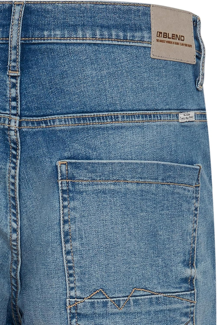 Blend Herren Thunder Fit Jeans 33W / 32L 201728/Denim Lightblue-23, 33W / 32L 201728/Denim Lightblue