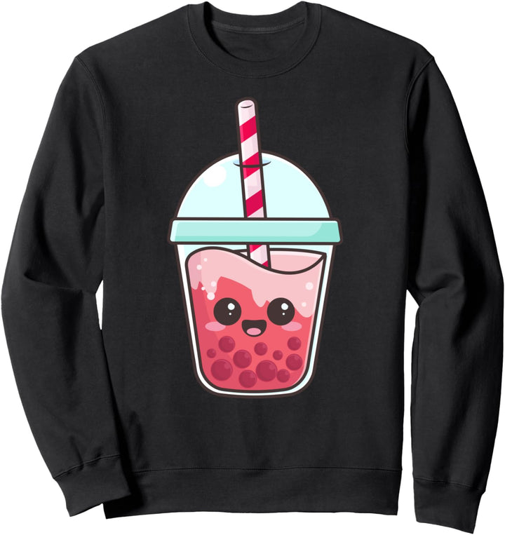 Anime Pastel Kawaii Goth Clothes Harajuku Bubble Tea Damen Sweatshirt