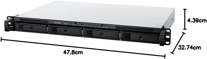 Synology RackStation RS422+ NAS/Storage Server Rack (1U) Ethernet LAN Black R1600