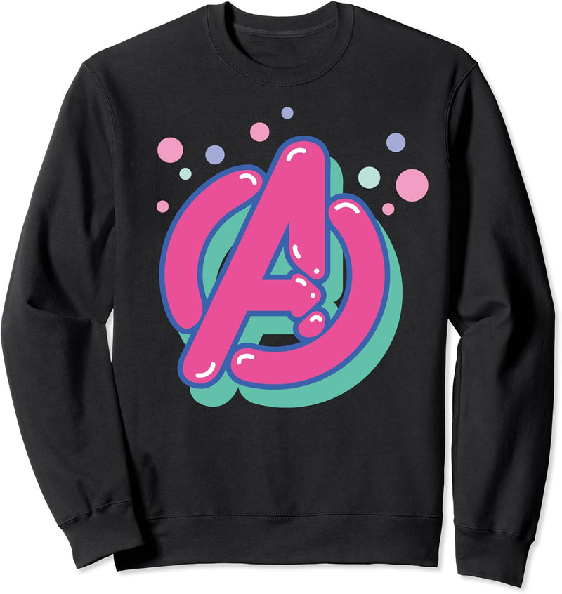 Marvel Avengers Bubble Pop Chest Logo Sweatshirt