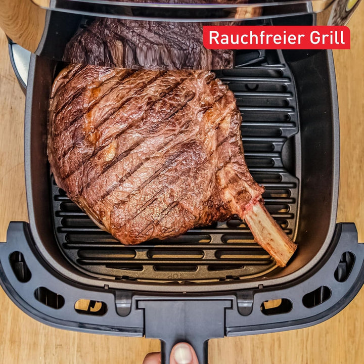 Tefal EY8014 Easy Fry &amp; Grill XXL Heissluftfritteuse, 6,5 L Fassungsvermögen, 2-in-1 Technologie, ze