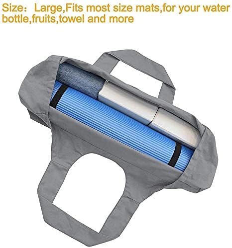 Namvo Grosse Tasche für Yogamatte, Mehrzweck-Turnbeutel, Yogamatte, Tragetasche, Tragetasche mit Sei