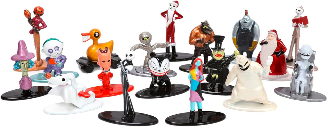 Jada Toys Nightmare Before Christmas Nano Multipack, Figuren-Set, 253075006 Casual, Casual