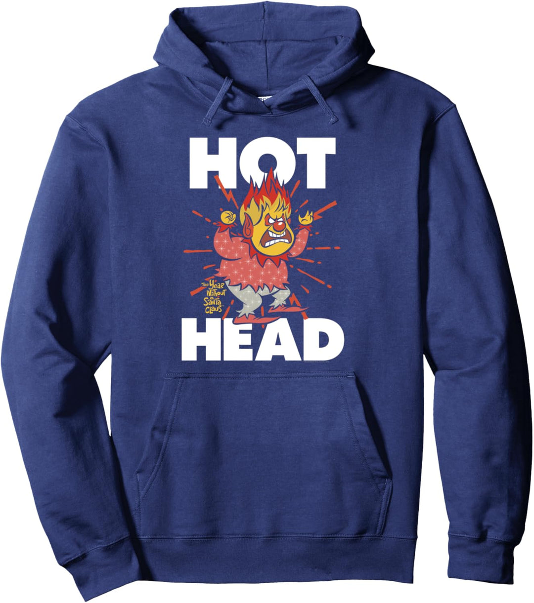 The Year Without a Santa Claus Hot Head Weihnachtsmann Pullover Hoodie