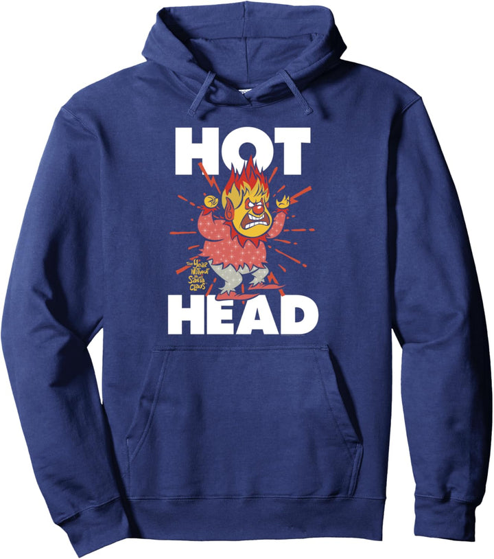 The Year Without a Santa Claus Hot Head Weihnachtsmann Pullover Hoodie
