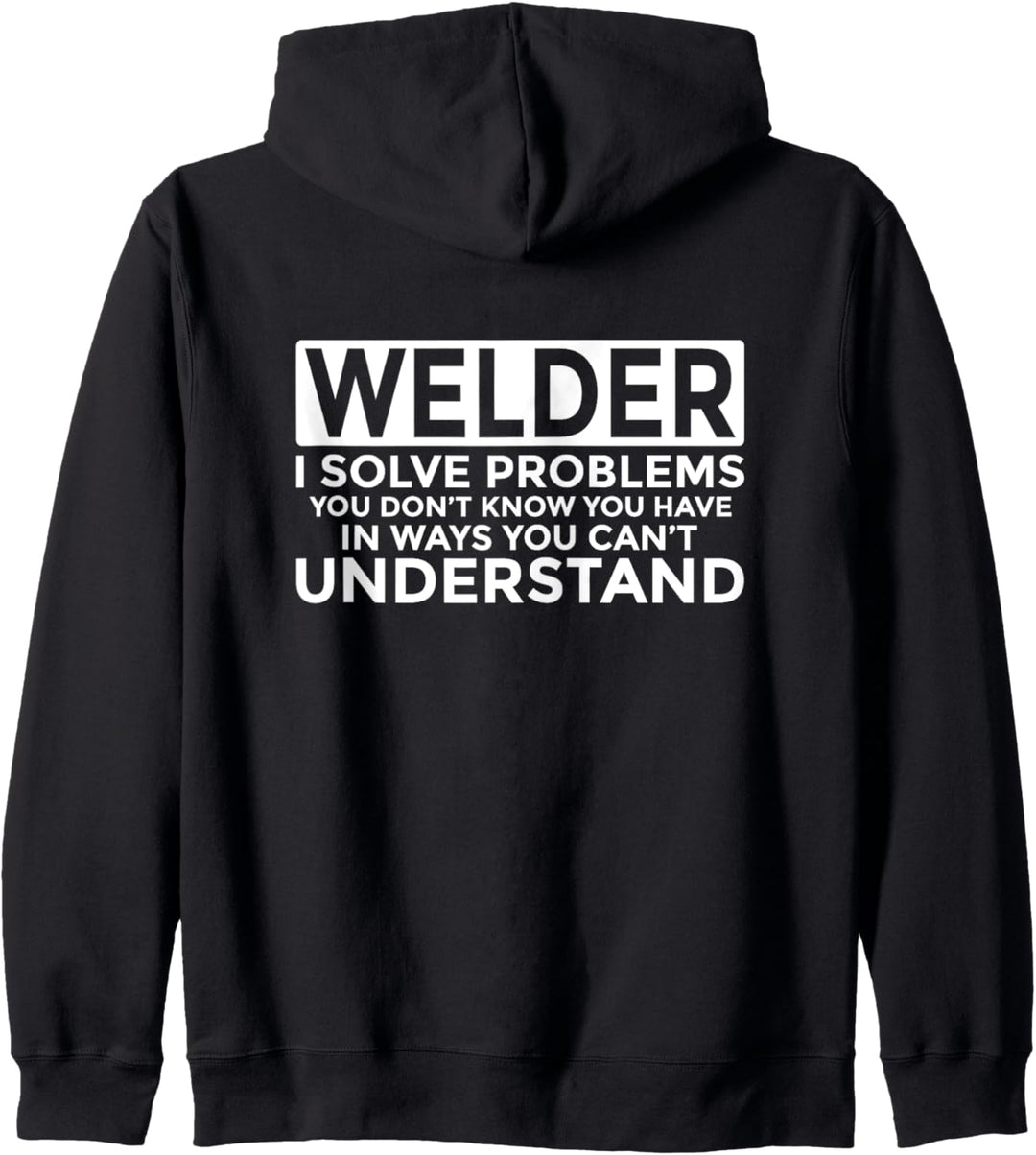 Schweisser lösen Probleme Kapuzenjacke