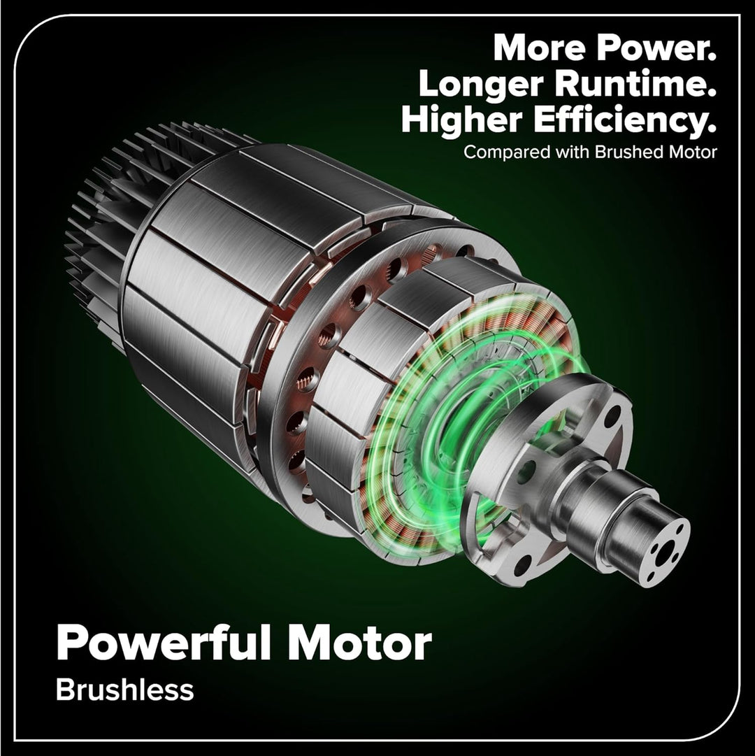 Greenworks 24V Akku Bohrschrauber 45Nm Bohrschrauber/Schlagscharauber, Leichtgewicht, LED Arbeitslic