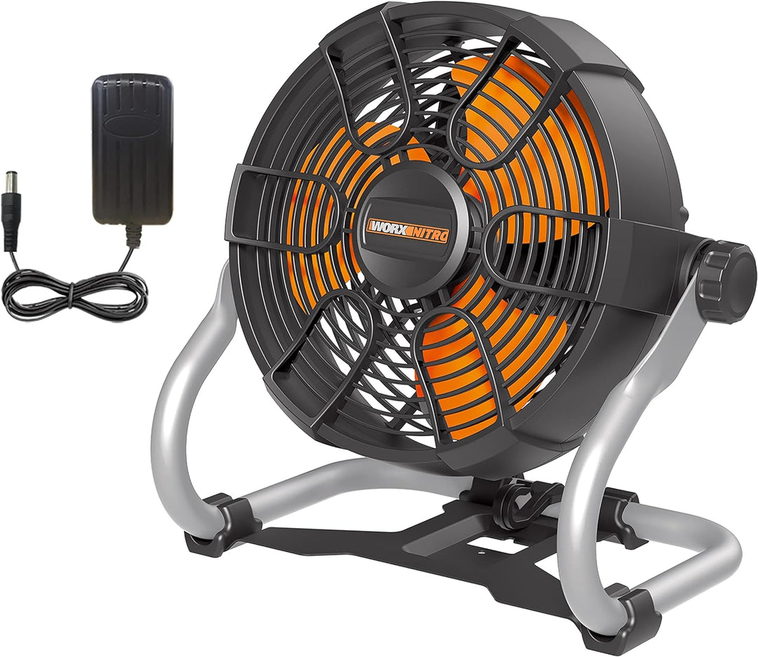 WORX WX095.9 Akku Ventilator Tischlüfter 20V Max ohne Akku und