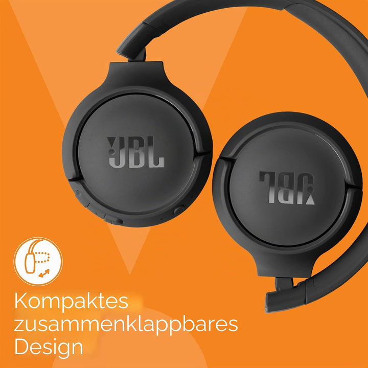 JBL Tune 520BT Bluetooth Kopfhörer Kabellos Over-Ear – JBL Pure Bass Sound, 57 Stunden Akku, Schnell