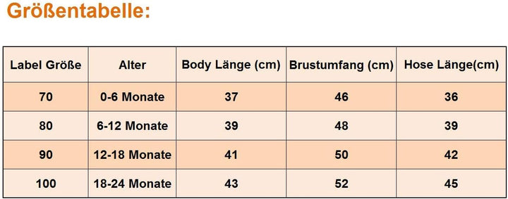 Geagodelia Babykleidung Set Baby Mädchen Langarm Body Strampler + Blumen Hose + Stirnband Neugeboren