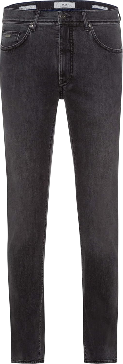 BRAX Herren Style Cadiz Masterpiece Five-Pocket Jeans 40W / 36L Grey Used, 40W / 36L Grey Used