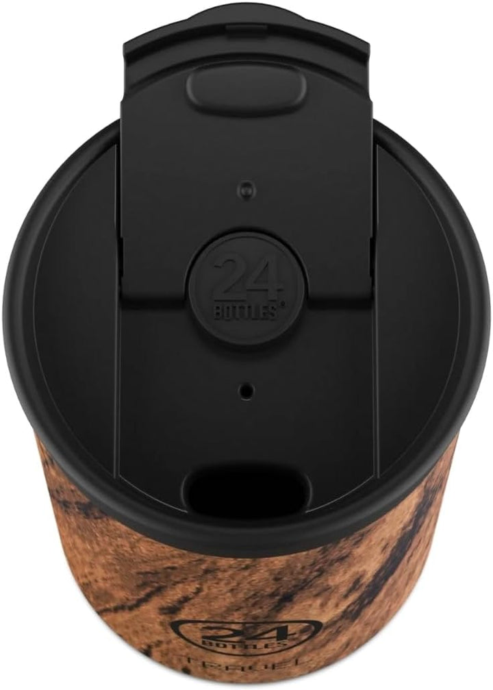 24Bottles Travel Tumbler - Sequoia Wood, 350 ml 350 ml Sequoia Wood, 350 ml Sequoia Wood