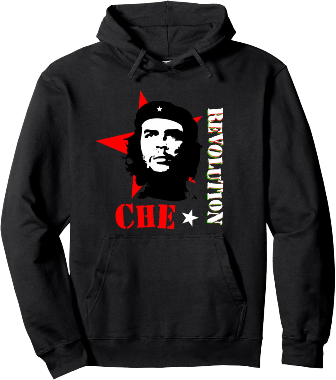 Che Guevara Kuba Rebell Unterschrift Revolutionär Freiheitsl Pullover Hoodie