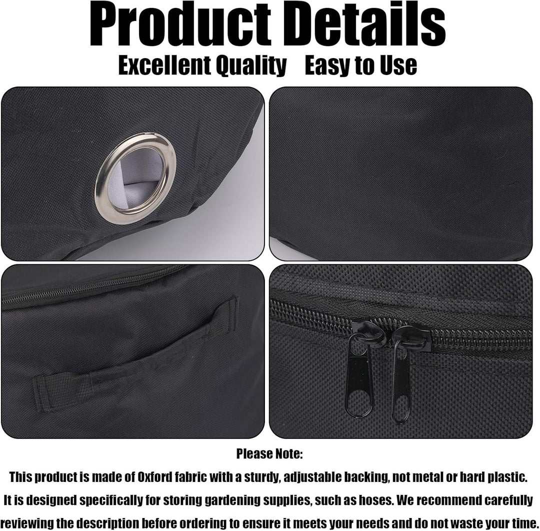 Gartenschlauchhalter Tasche, Wasserschlauchtasche für Draussen für Bis zu 45,72 m Rohrversteckhalter