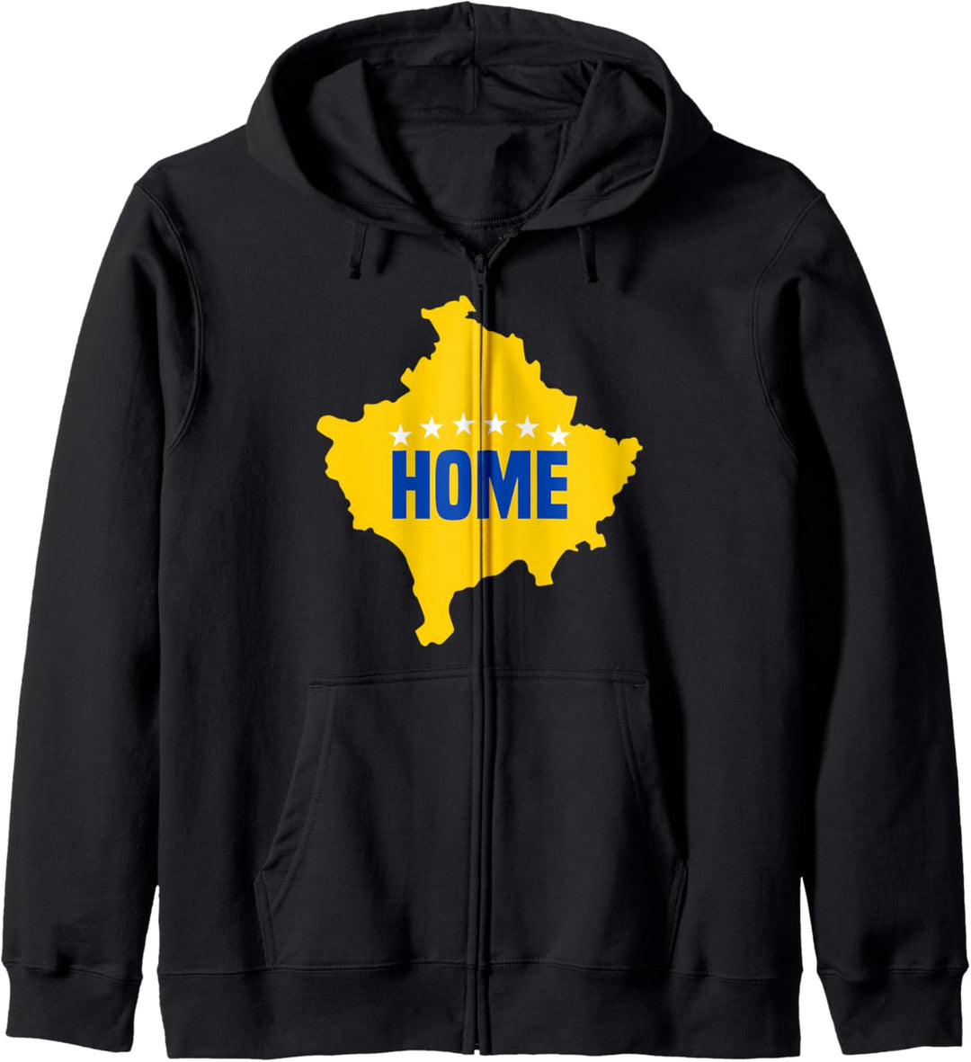 Heimat Kosovo Flagge Kosovo-Albaner Kosovo Karte Pristina Kapuzenjacke